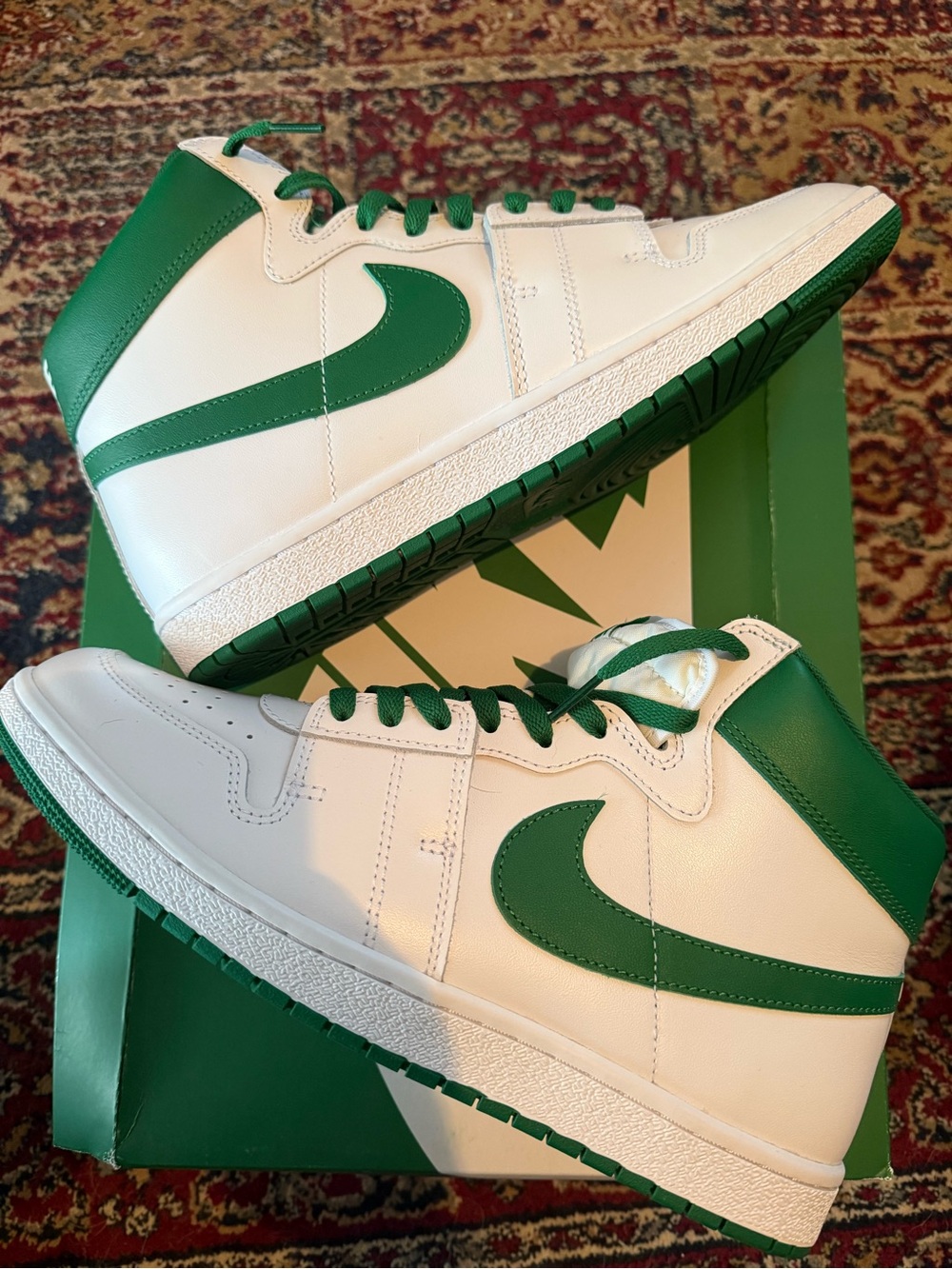 Nike Jordan Air Ship PE SP Pine Green High-Top Sneakers